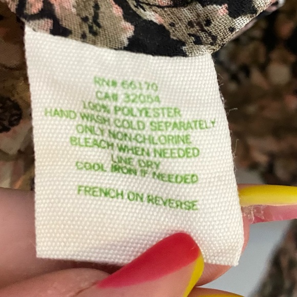 Staring At Stars Womens Floral Lightweight Polyester Open Front Cardigan Size M - Picture 4 of 4